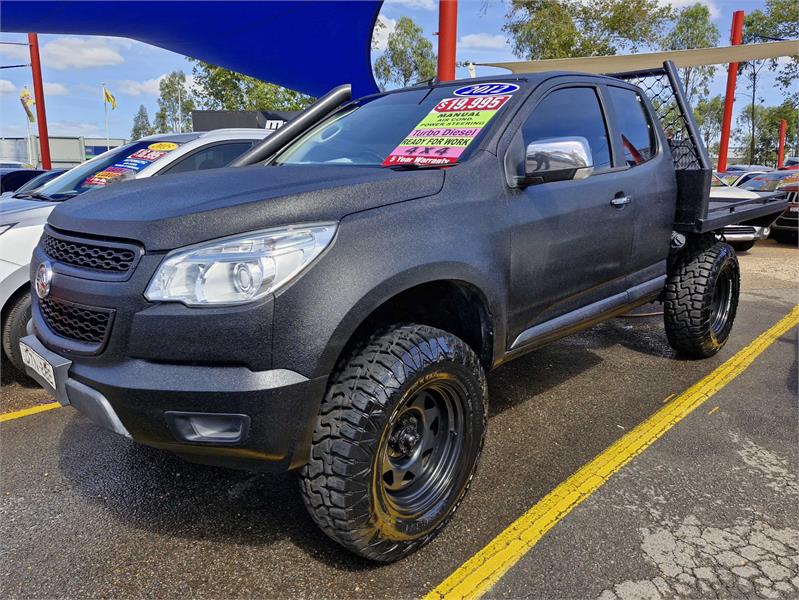 2012 HOLDEN COLORADO RG LTZ MANUAL UTILITY