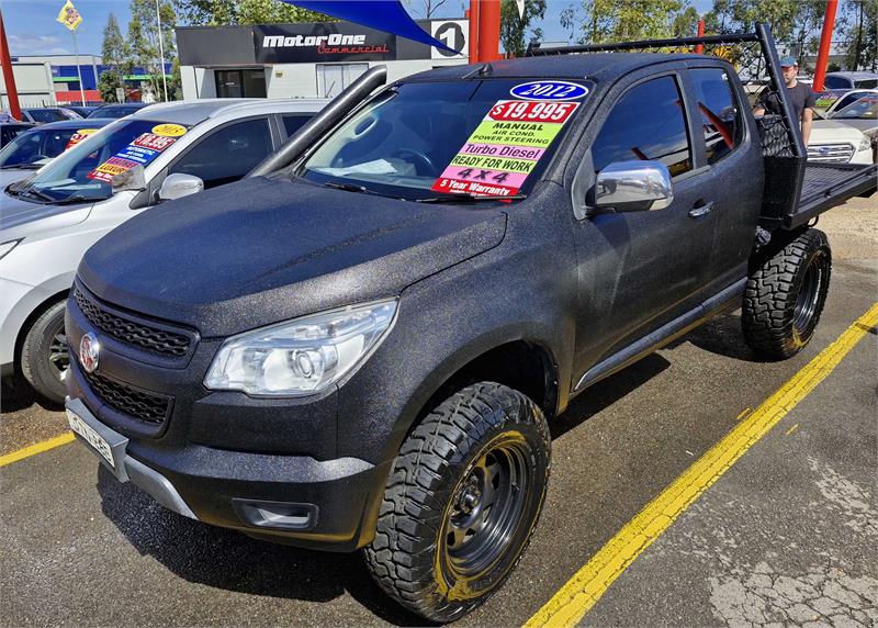 2012 HOLDEN COLORADO RG LTZ MANUAL UTILITY