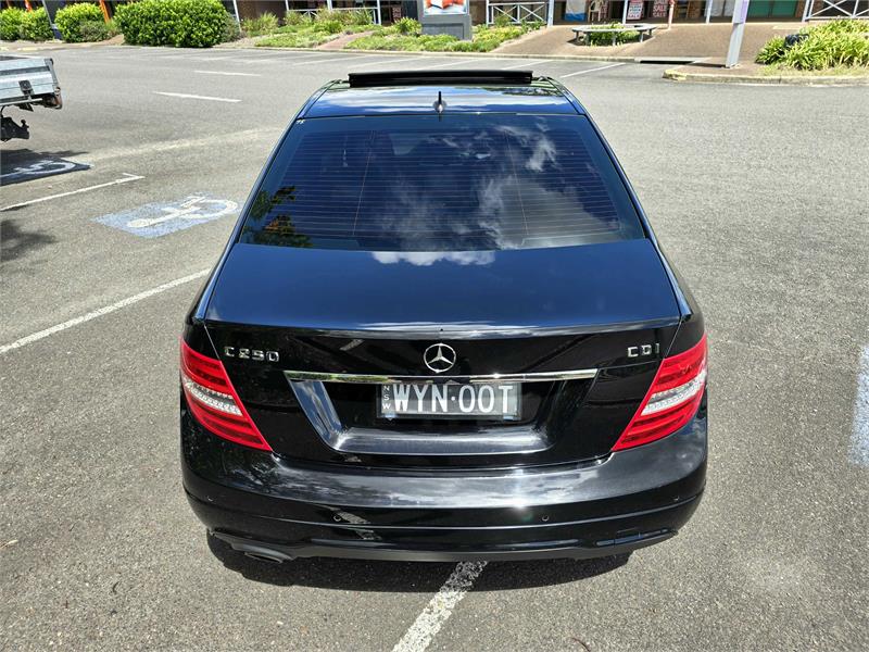 2011 MERCEDES-BENZ C-CLASS W204 C250 CDI BLUEEFFICIENCY SPORTS AUTOMATIC SEDAN