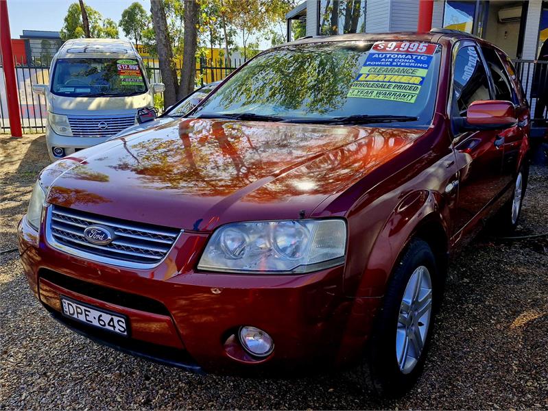 2004 FORD TERRITORY SX GHIA SPORTS AUTOMATIC WAGON