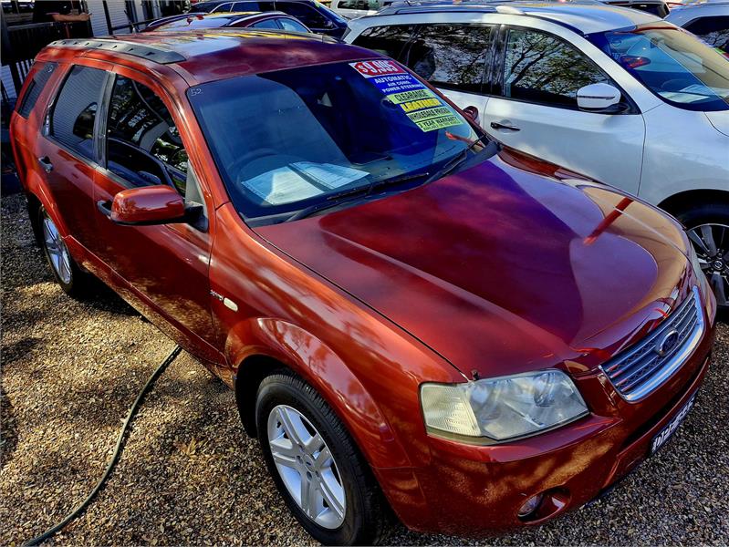2004 FORD TERRITORY SX GHIA SPORTS AUTOMATIC WAGON