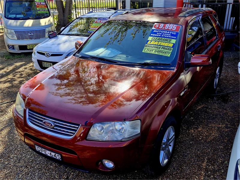 2004 FORD TERRITORY SX GHIA SPORTS AUTOMATIC WAGON