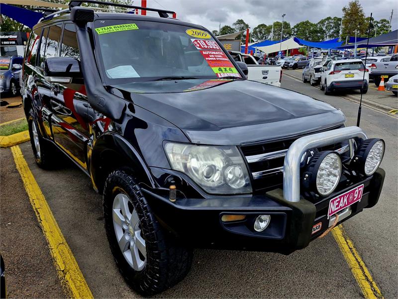 2009 MITSUBISHI PAJERO NT VR-X SPORTS AUTOMATIC WAGON