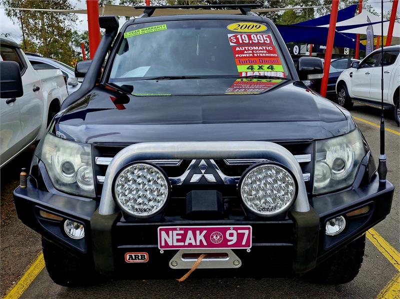 2009 MITSUBISHI PAJERO NT VR-X SPORTS AUTOMATIC WAGON