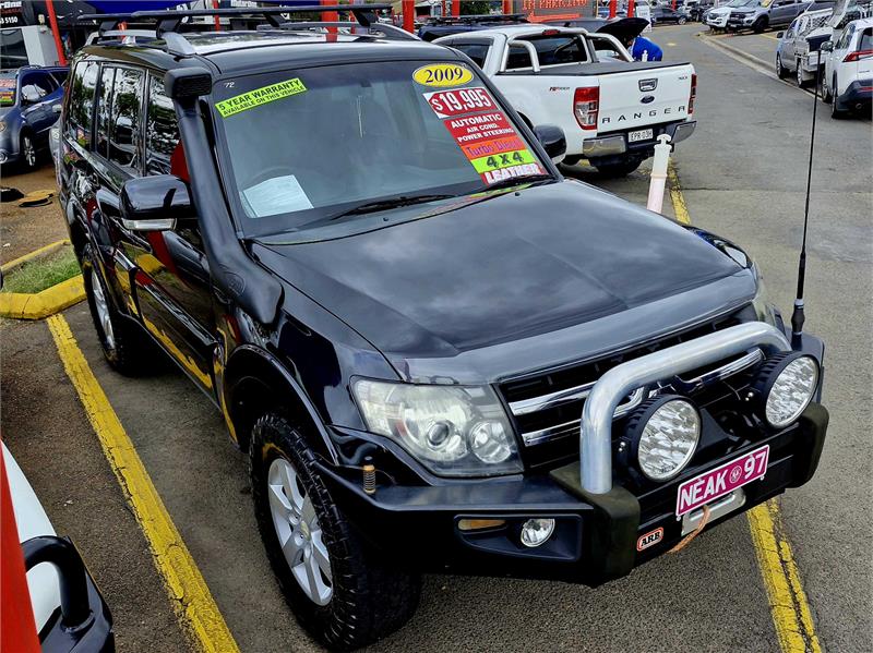 2009 MITSUBISHI PAJERO NT VR-X SPORTS AUTOMATIC WAGON