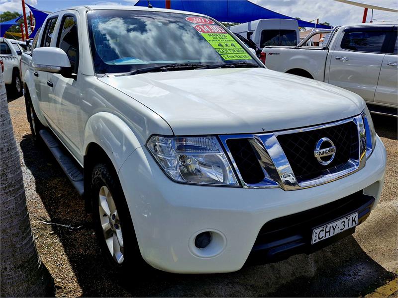 2013 NISSAN NAVARA D40 S6 ST MANUAL UTILITY