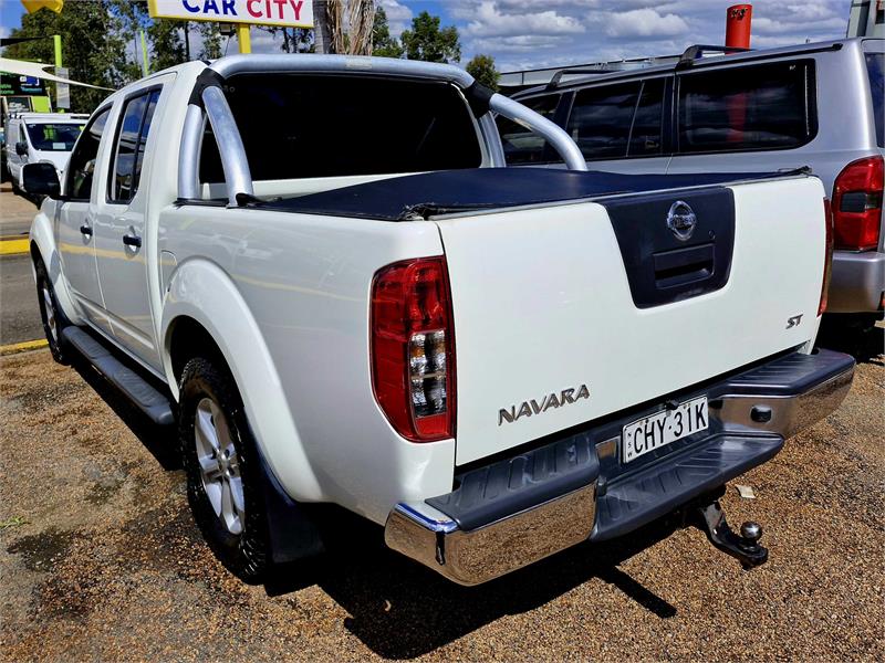 2013 NISSAN NAVARA D40 S6 ST MANUAL UTILITY