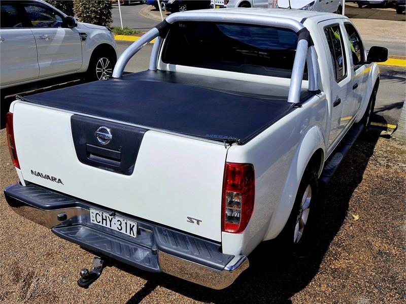 2013 NISSAN NAVARA D40 S6 ST MANUAL UTILITY