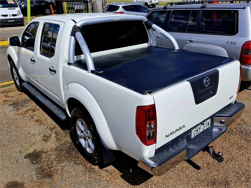 2013 NISSAN NAVARA D40 S6 ST MANUAL UTILITY