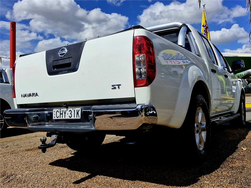 2013 NISSAN NAVARA D40 S6 ST MANUAL UTILITY