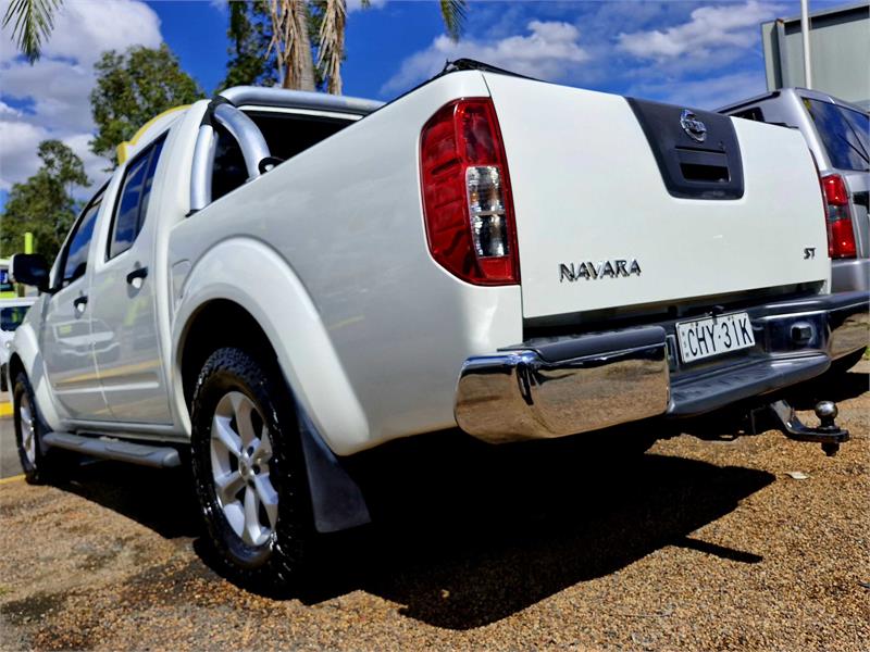 2013 NISSAN NAVARA D40 S6 ST MANUAL UTILITY