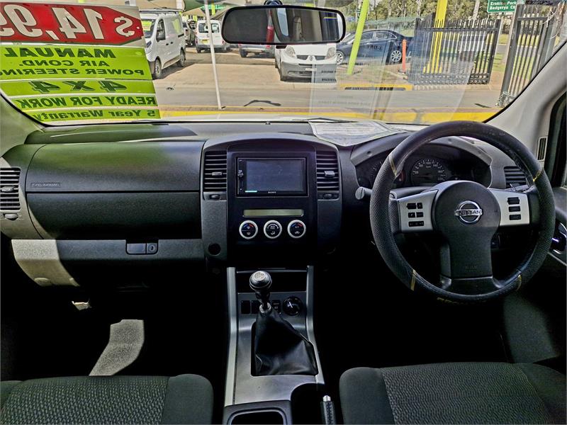 2013 NISSAN NAVARA D40 S6 ST MANUAL UTILITY