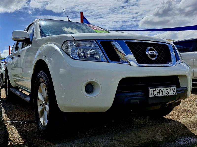 2013 NISSAN NAVARA D40 S6 ST MANUAL UTILITY