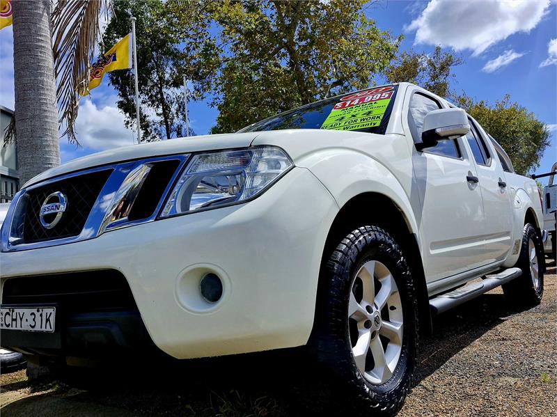 2013 NISSAN NAVARA D40 S6 ST MANUAL UTILITY
