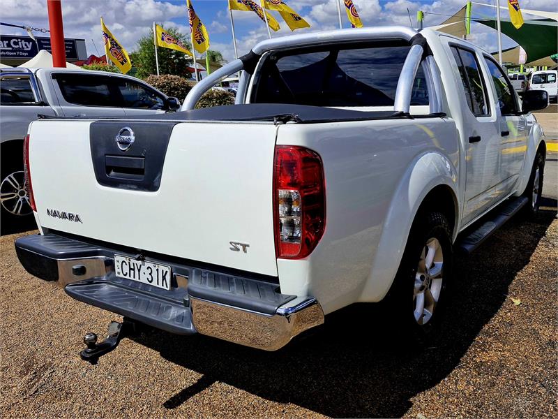 2013 NISSAN NAVARA D40 S6 ST MANUAL UTILITY