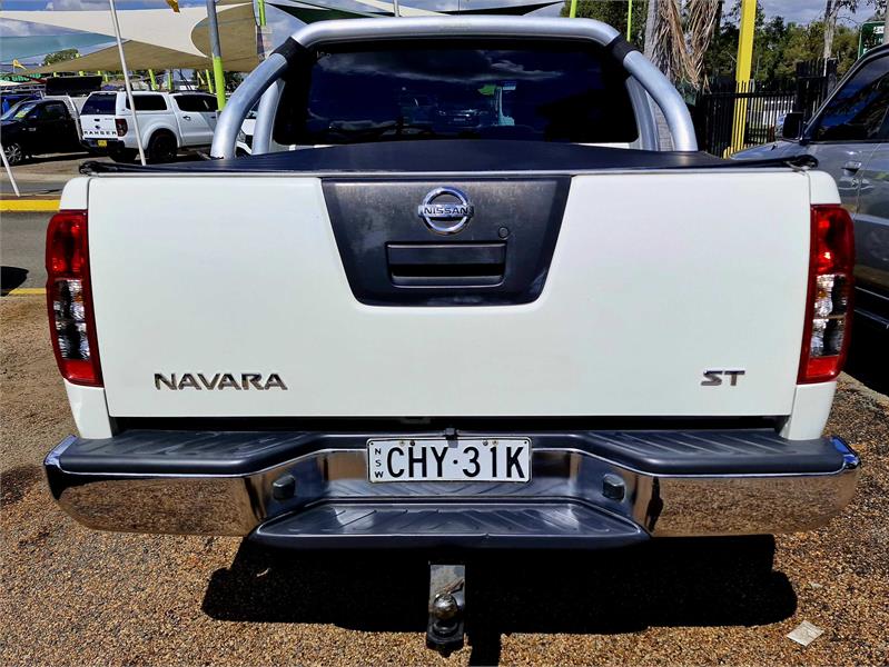 2013 NISSAN NAVARA D40 S6 ST MANUAL UTILITY