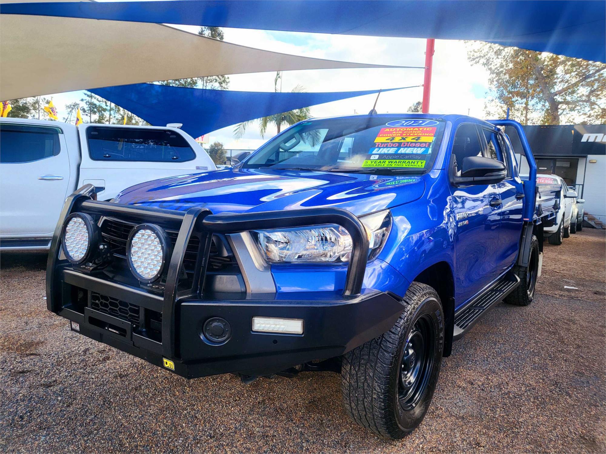 2021 TOYOTA HILUX GUN126R SR SPORTS AUTOMATIC CAB CHASSIS