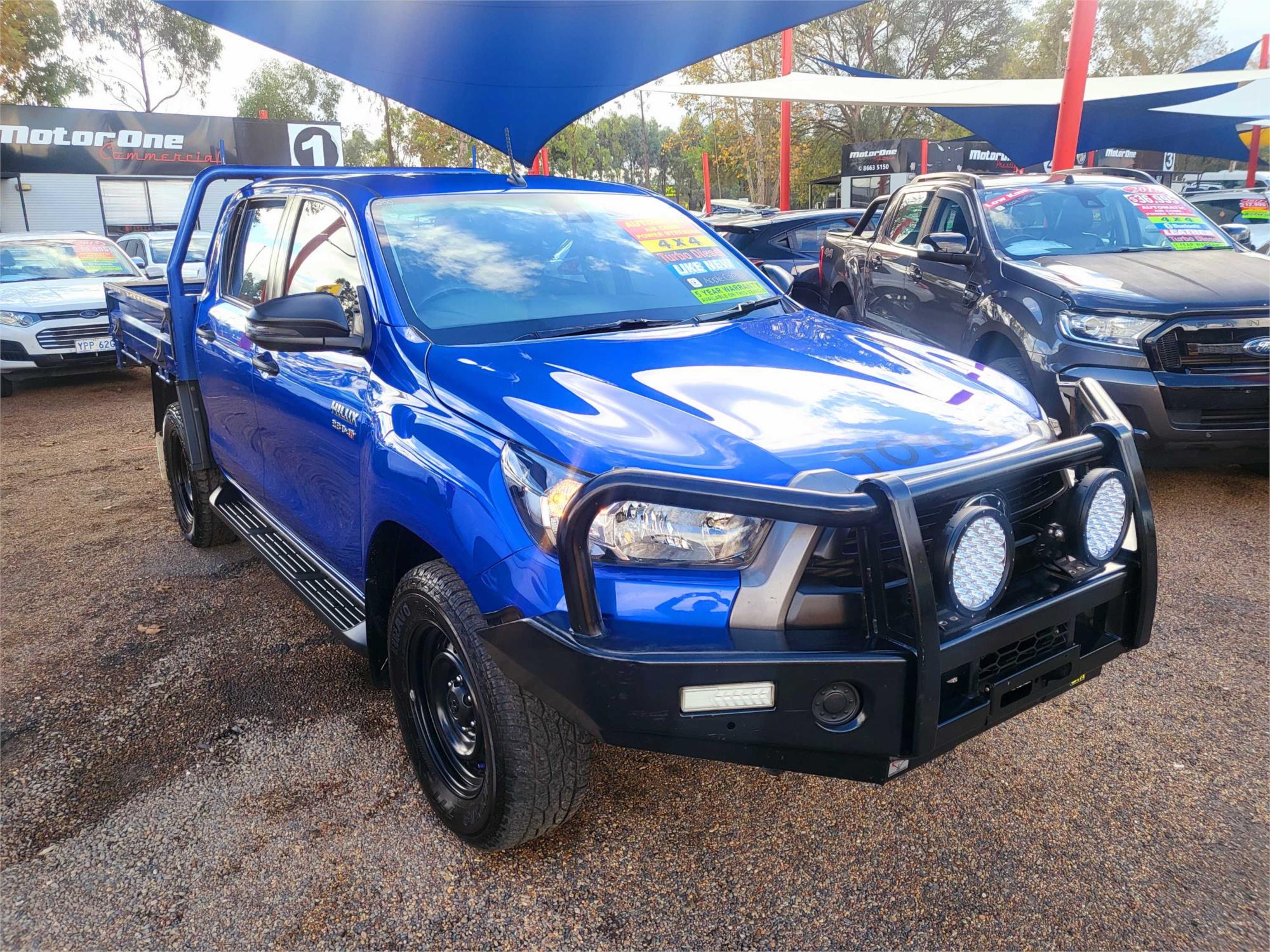 2021 TOYOTA HILUX GUN126R SR SPORTS AUTOMATIC CAB CHASSIS