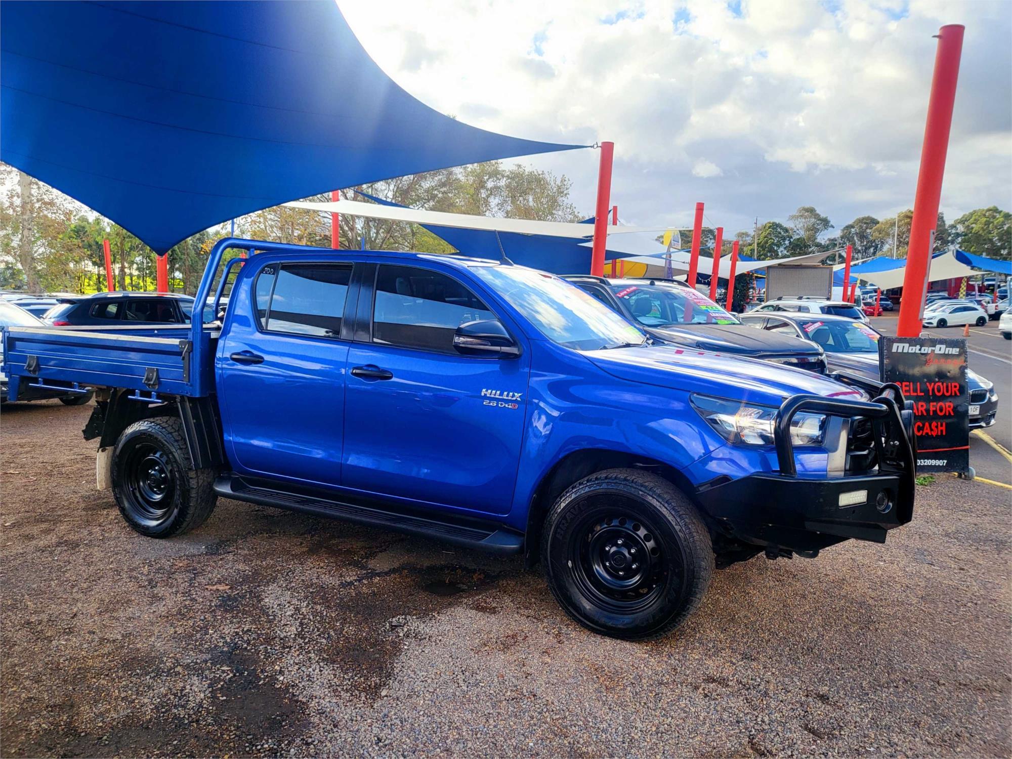 2021 TOYOTA HILUX GUN126R SR SPORTS AUTOMATIC CAB CHASSIS
