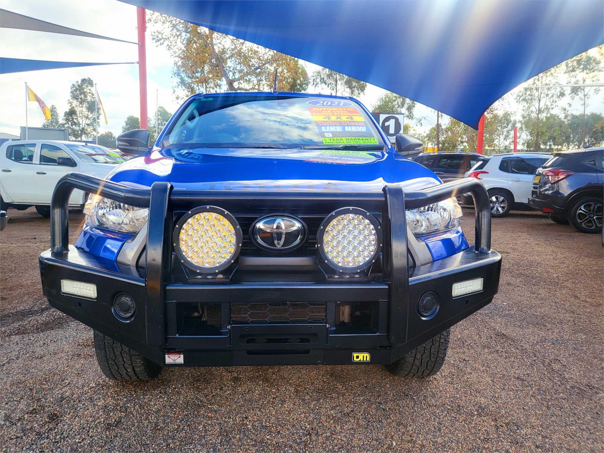 2021 TOYOTA HILUX GUN126R SR SPORTS AUTOMATIC CAB CHASSIS