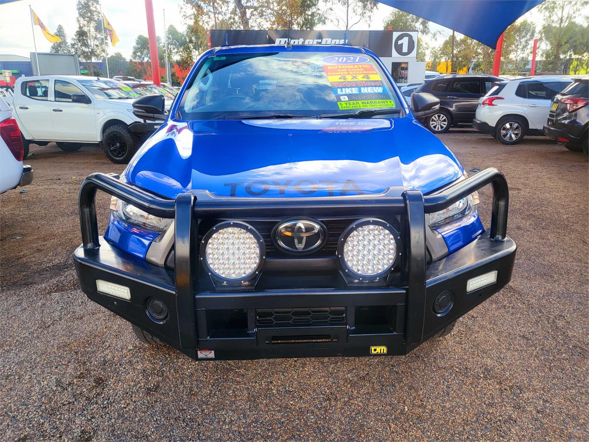 2021 TOYOTA HILUX GUN126R SR SPORTS AUTOMATIC CAB CHASSIS