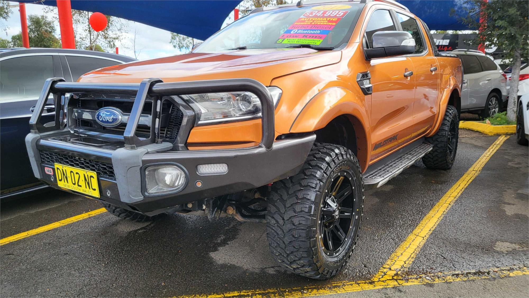 2017 FORD RANGER PX MKII WILDTRAK SPORTS AUTOMATIC UTILITY