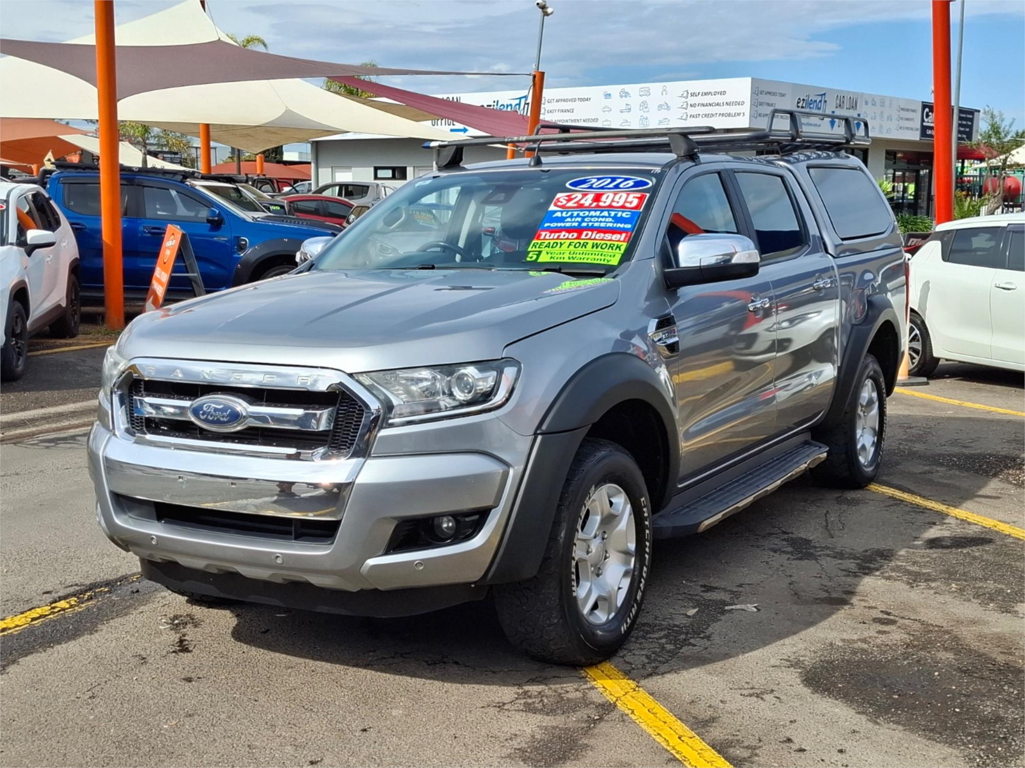 2016 FORD RANGER PX MKII XLT SPORTS AUTOMATIC UTILITY