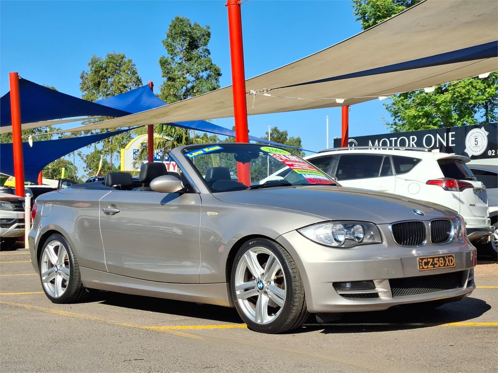 2008 BMW 1 SERIES E88 125I AUTOMATIC CONVERTIBLE