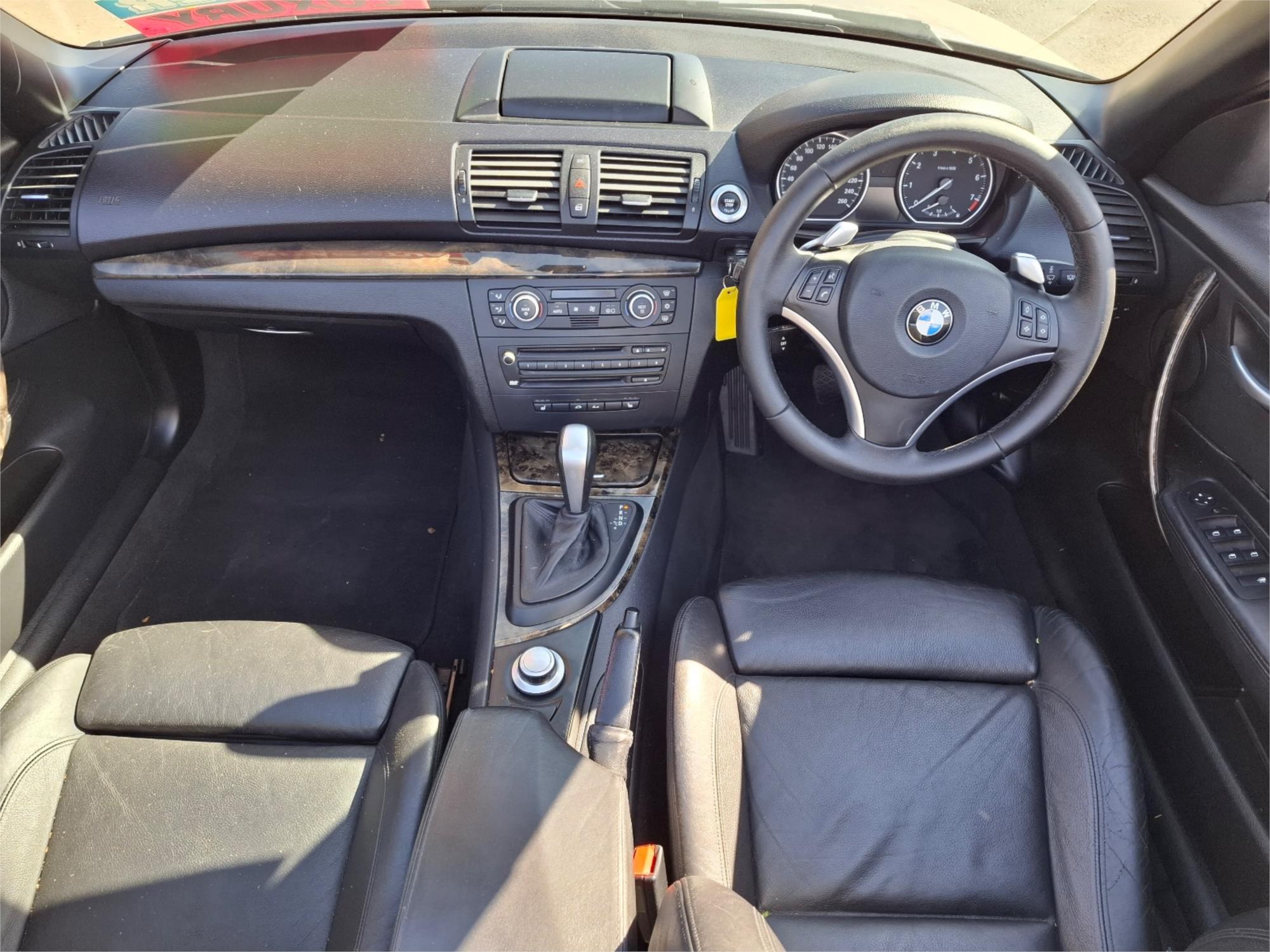 2008 BMW 1 SERIES E88 125I AUTOMATIC CONVERTIBLE