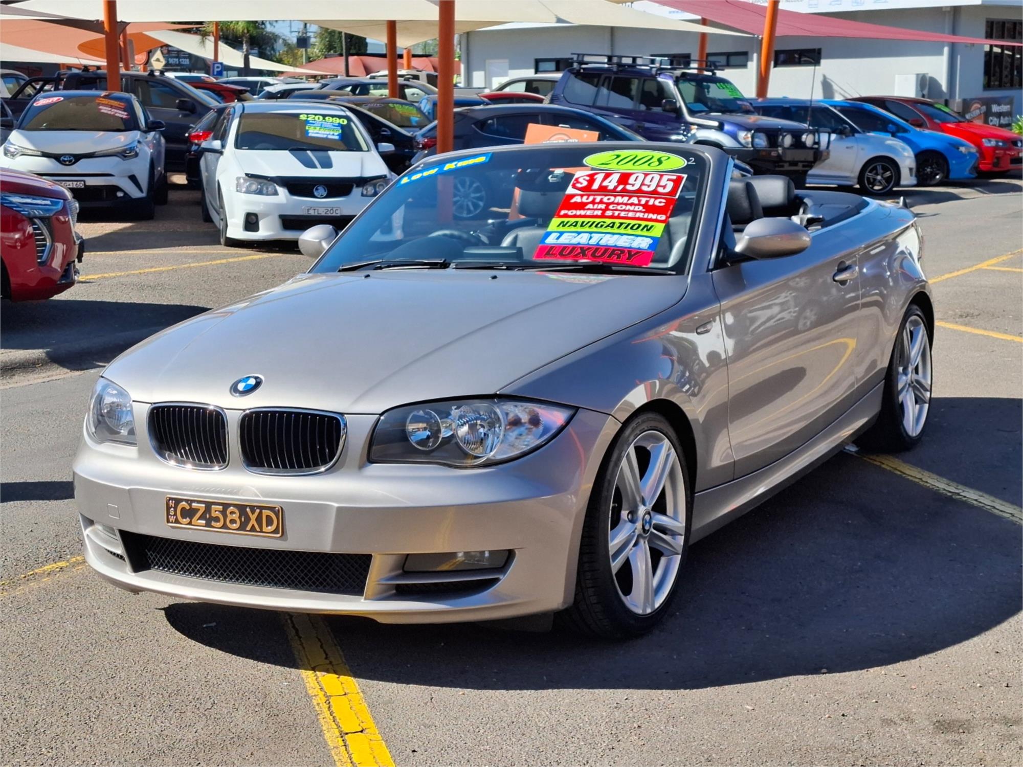 2008 BMW 1 SERIES E88 125I AUTOMATIC CONVERTIBLE
