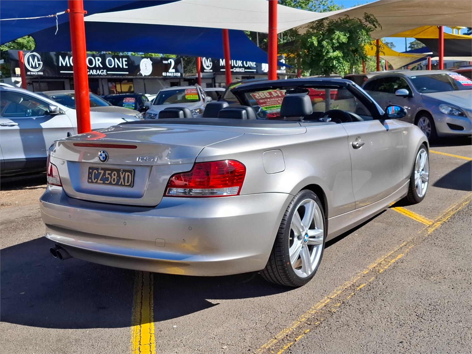 2008 BMW 1 SERIES E88 125I AUTOMATIC CONVERTIBLE