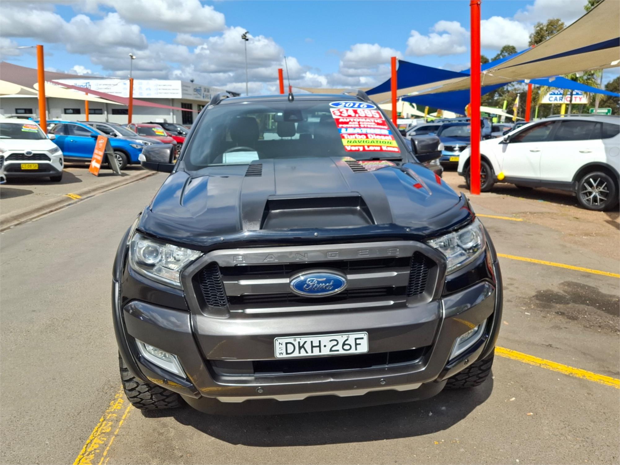 2016 FORD RANGER PX MKII WILDTRAK SPORTS AUTOMATIC UTILITY