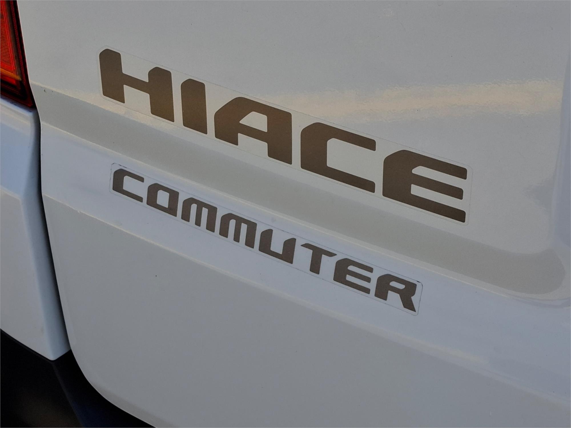 2019 TOYOTA HIACE GDH322R COMMUTER SPORTS AUTOMATIC BUS