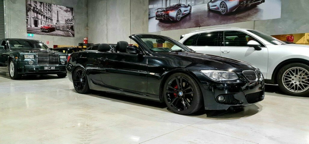 2012 BMW 3 SERIES E93 MY0911 325I STEPTRONIC 6 SP SPORTS AUTOMATIC 2D CONVERTIBLE