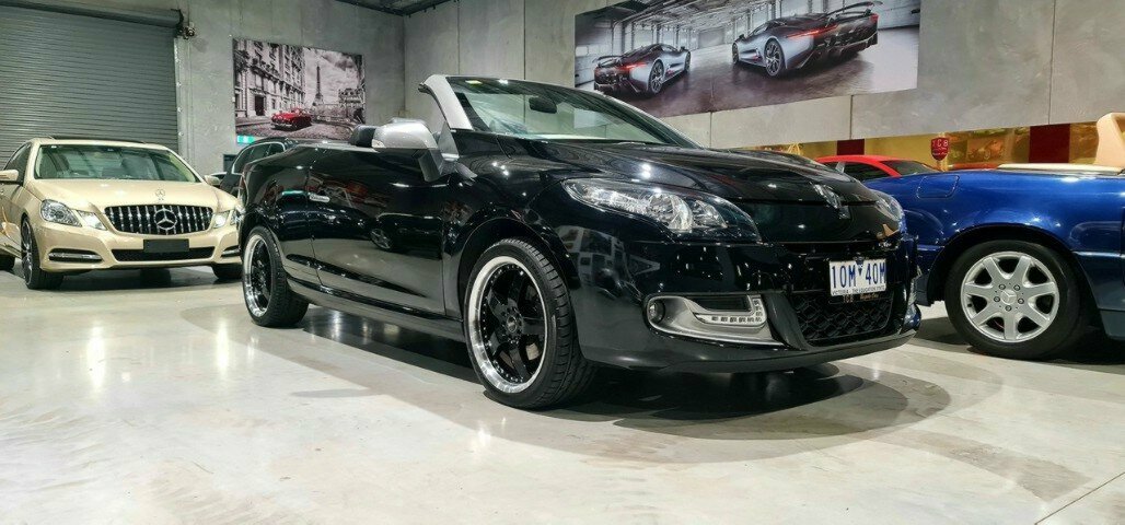 2013 RENAULT MEGANE III E95 MY13 GT-LINE CPE CABRIO 6 SP CONSTANT VARIABLE 2D CONVERTIBLE