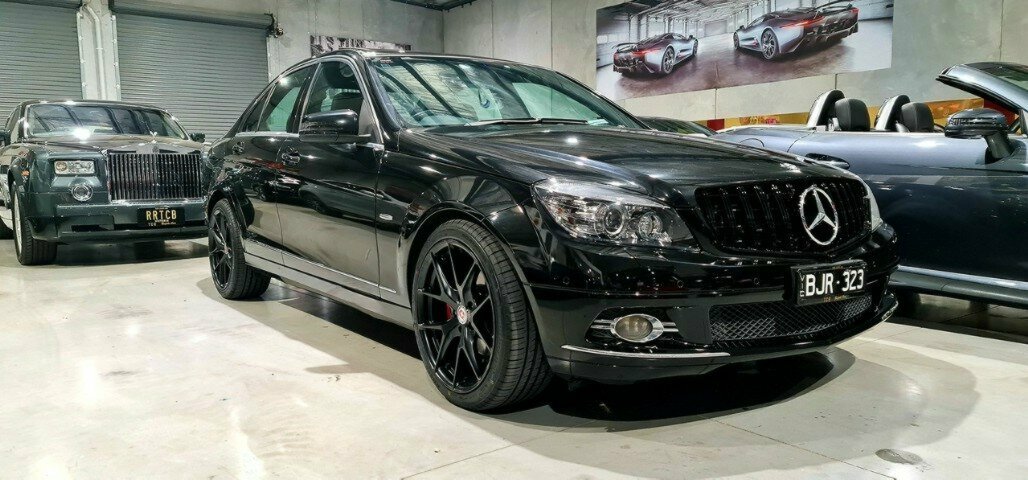 2009 MERCEDES-BENZ C-CLASS W204 C200 KOMPRESSOR ELEGANCE 5 SP SPORTS AUTOMATIC 4D SEDAN