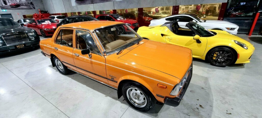1981 TOYOTA CORONA CS 3 SP AUTOMATIC 4D SEDAN