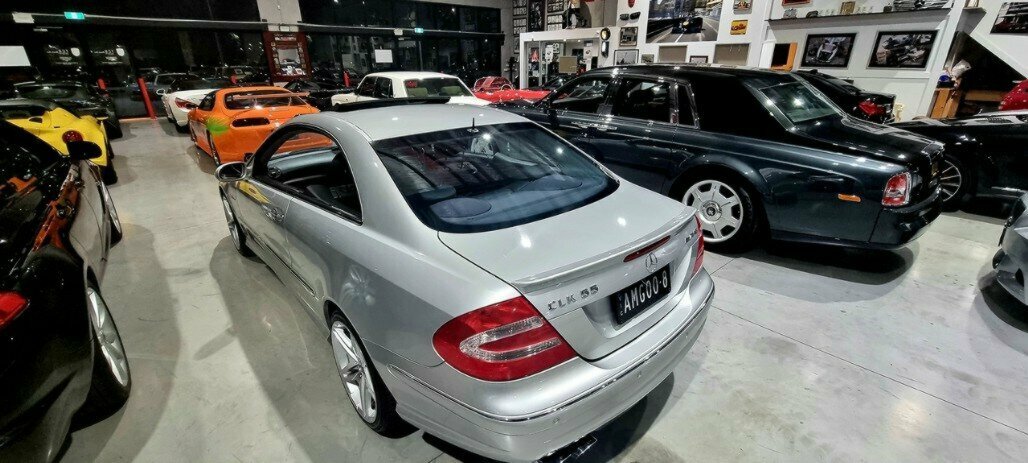 2004 MERCEDES-BENZ CLK-CLASS C209 CLK55 AMG 5 SP AUTOMATIC 2D COUPE