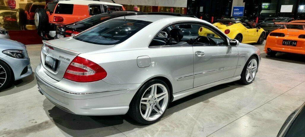 2004 MERCEDES-BENZ CLK-CLASS C209 CLK55 AMG 5 SP AUTOMATIC 2D COUPE