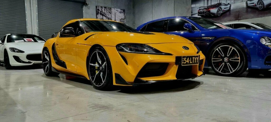 2019 TOYOTA SUPRA J29 GR GT 8 SP SPORTS AUTOMATIC 2D COUPE