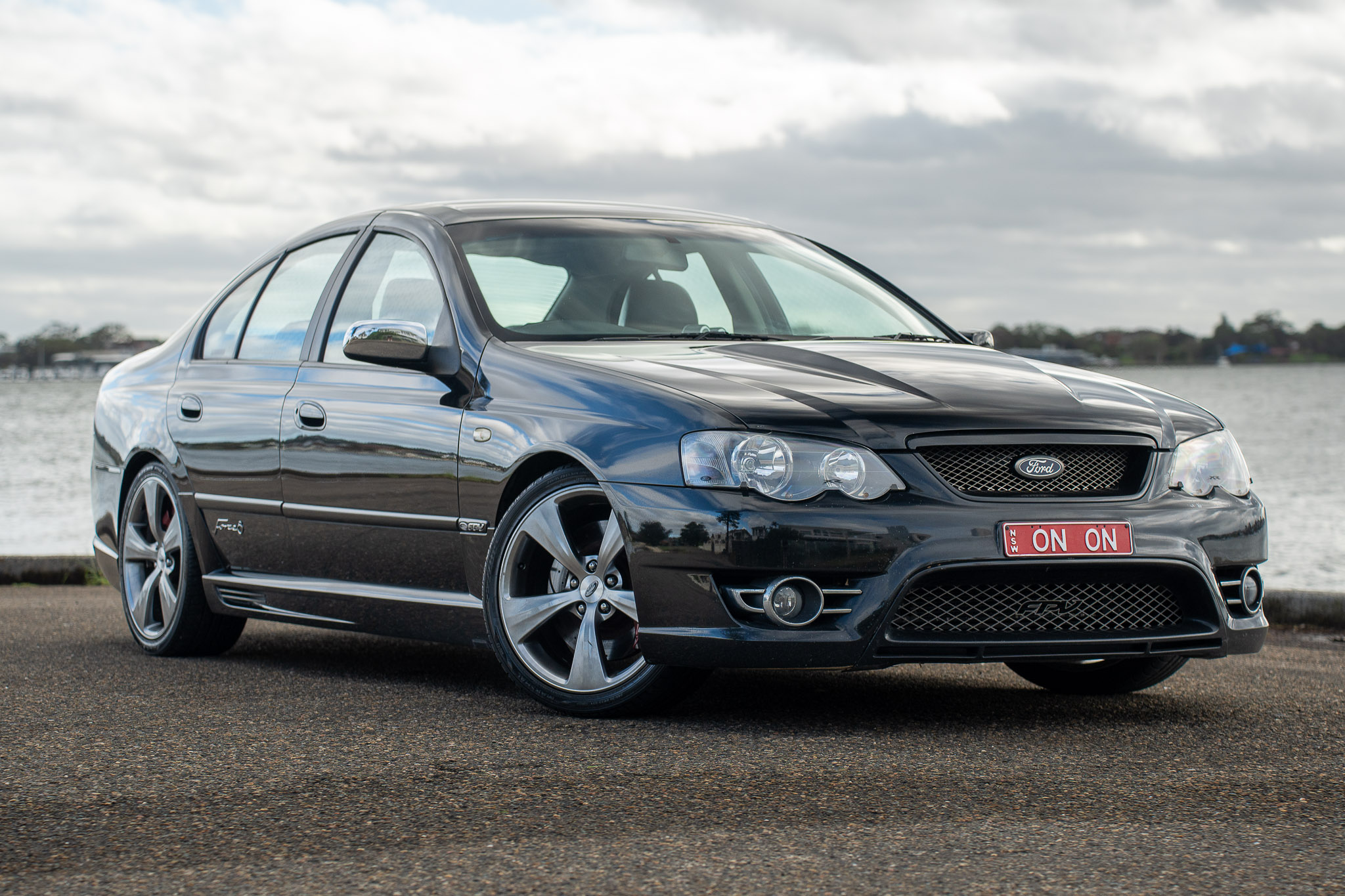 10/2006 FORD FPV FORCE 8 BF MKII BUILD NO.28 4D SEDAN SILHOUETTE BLACK METALLIC BOSS 290 V8 5.4L