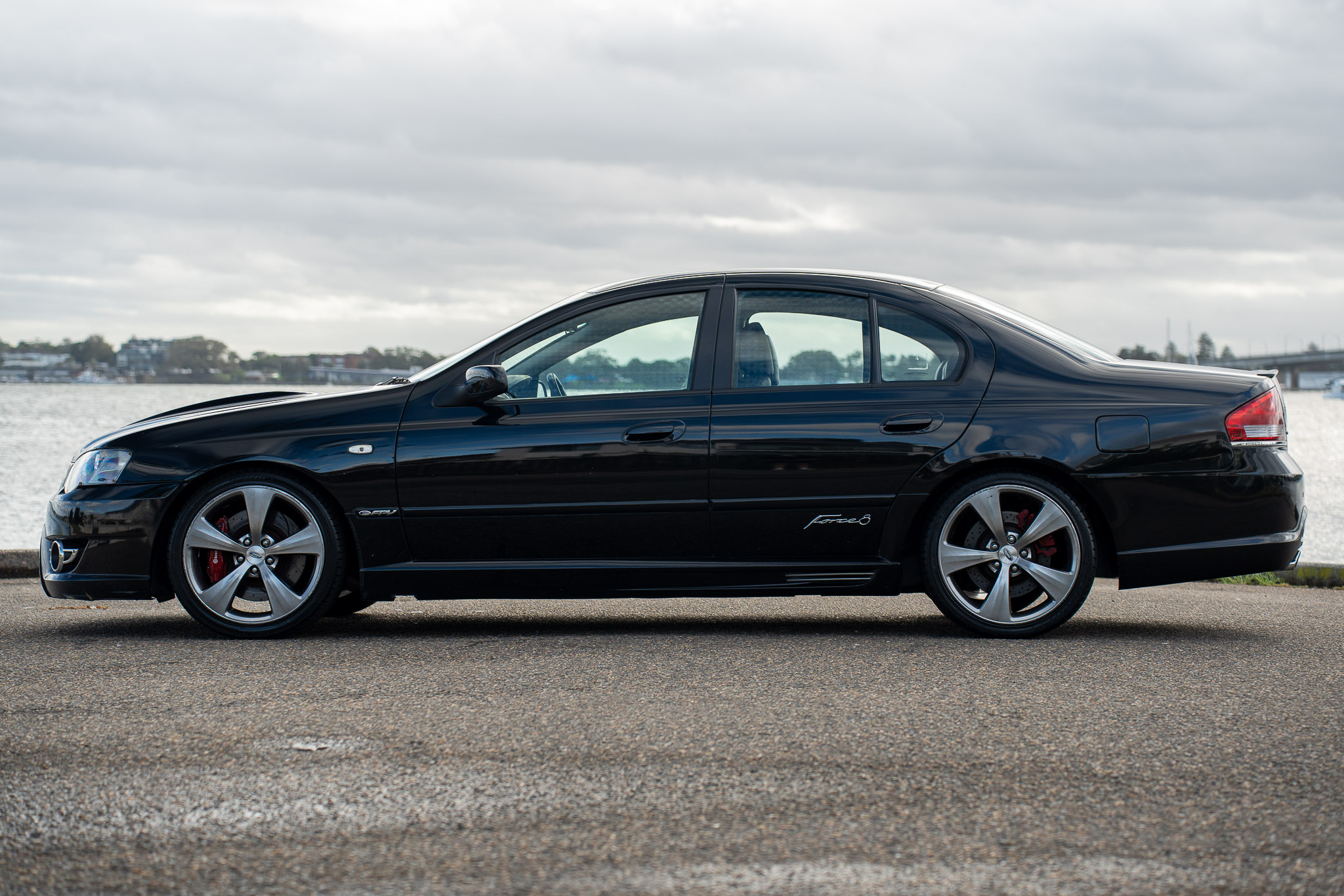 10/2006 FORD FPV FORCE 8 BF MKII BUILD NO.28 4D SEDAN SILHOUETTE BLACK METALLIC BOSS 290 V8 5.4L