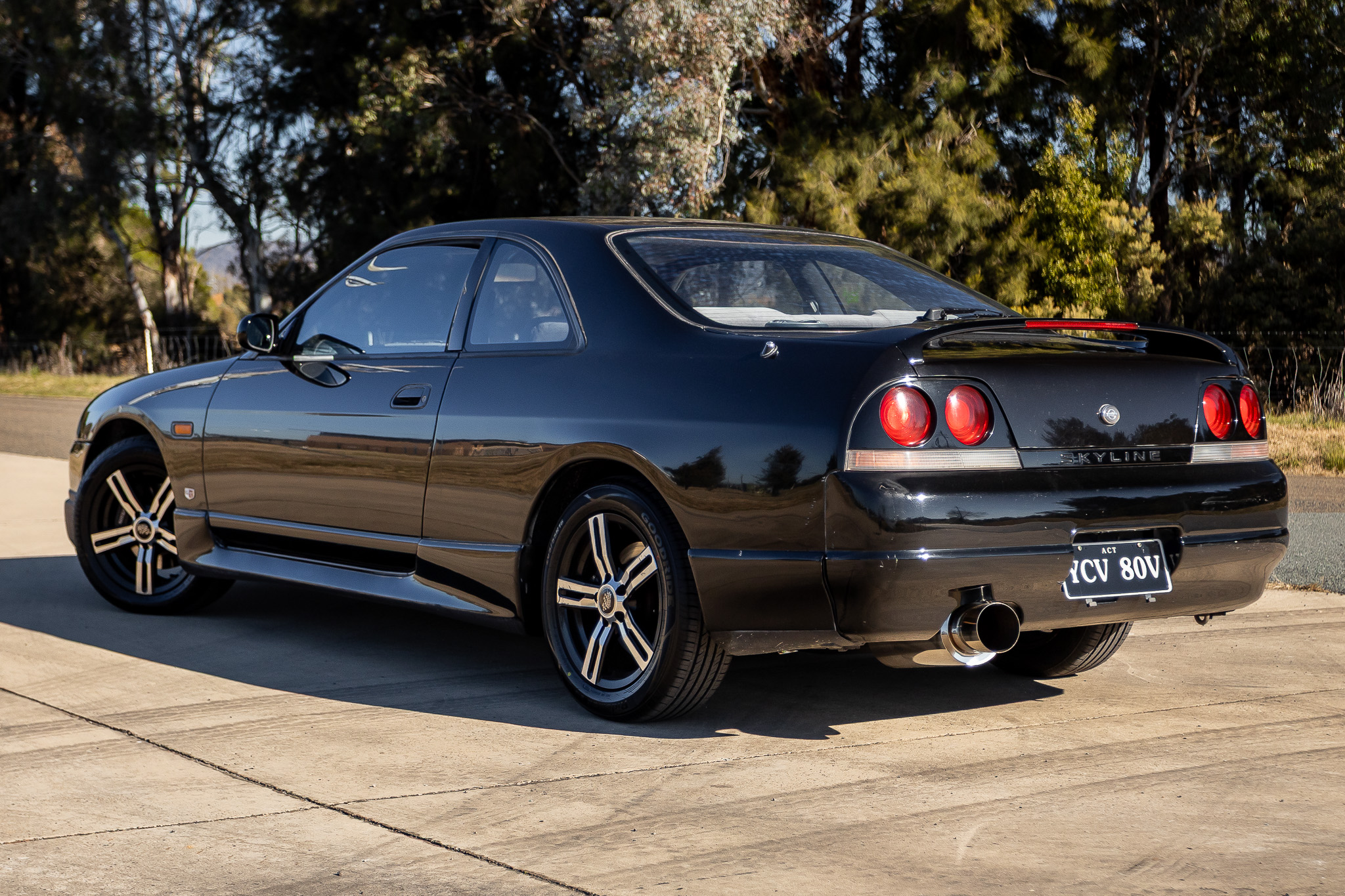1993 - COMP 10/2002 NISSAN SKYLINE R33 GTS25T ECR33 SERIES 1 2D COUPE KH3 SUPER BLACK TURBO 2.5L - IMPORT