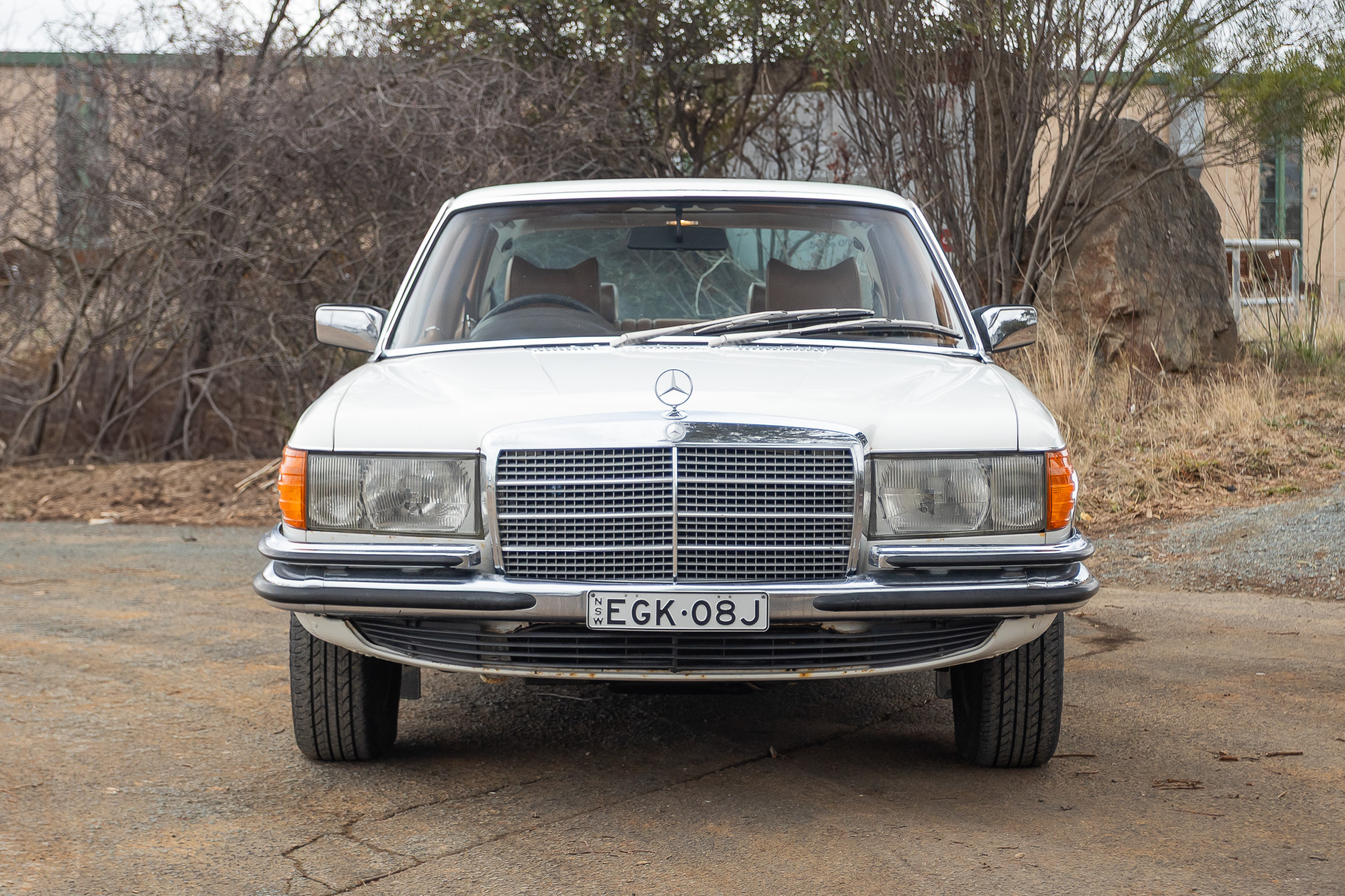 6/1980 MERCEDES BENZ 280 SEL W116 4D SEDAN WHITE 2.8L