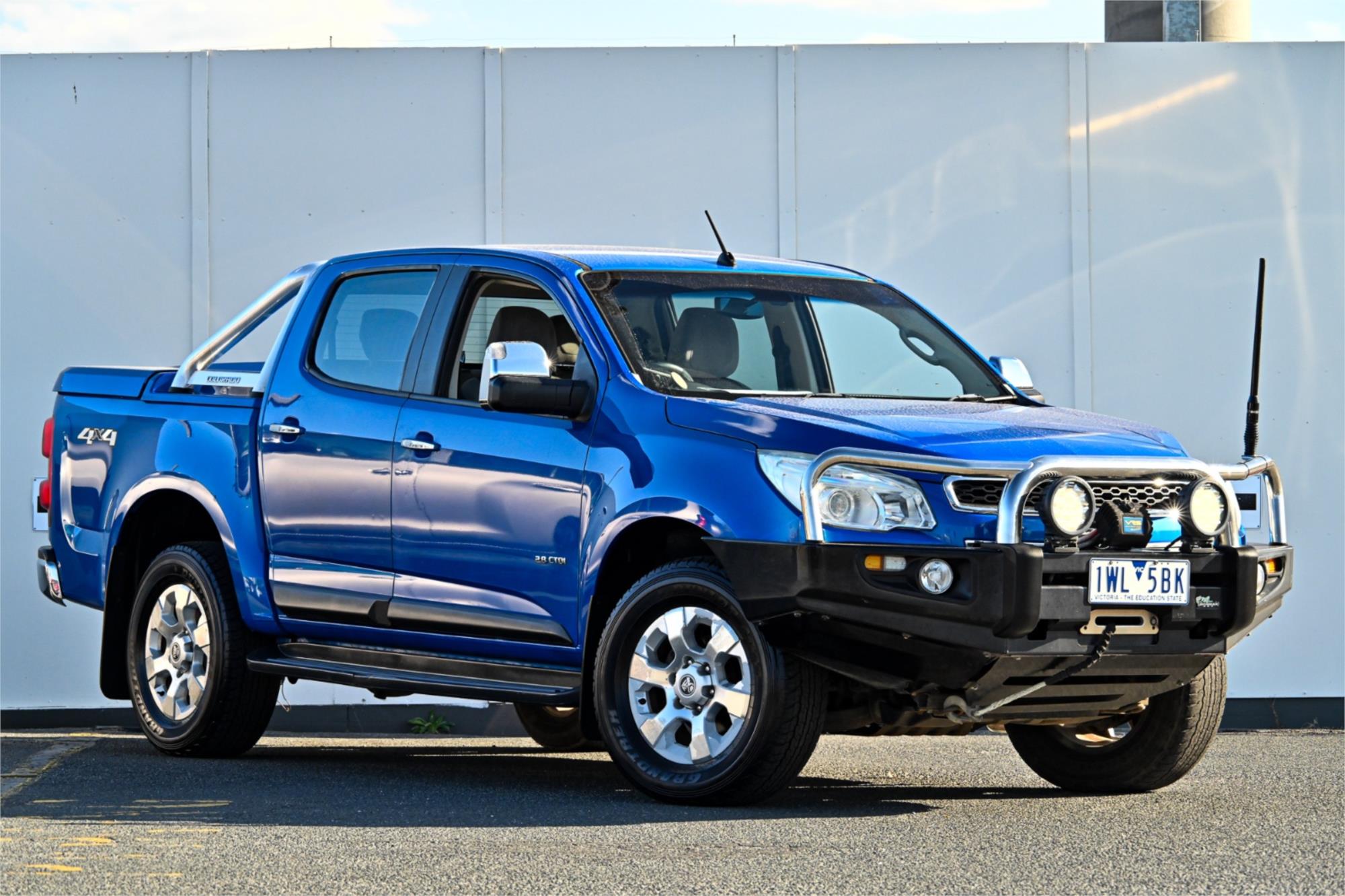 2012 HOLDEN COLORADO RG LTZ MANUAL UTILITY