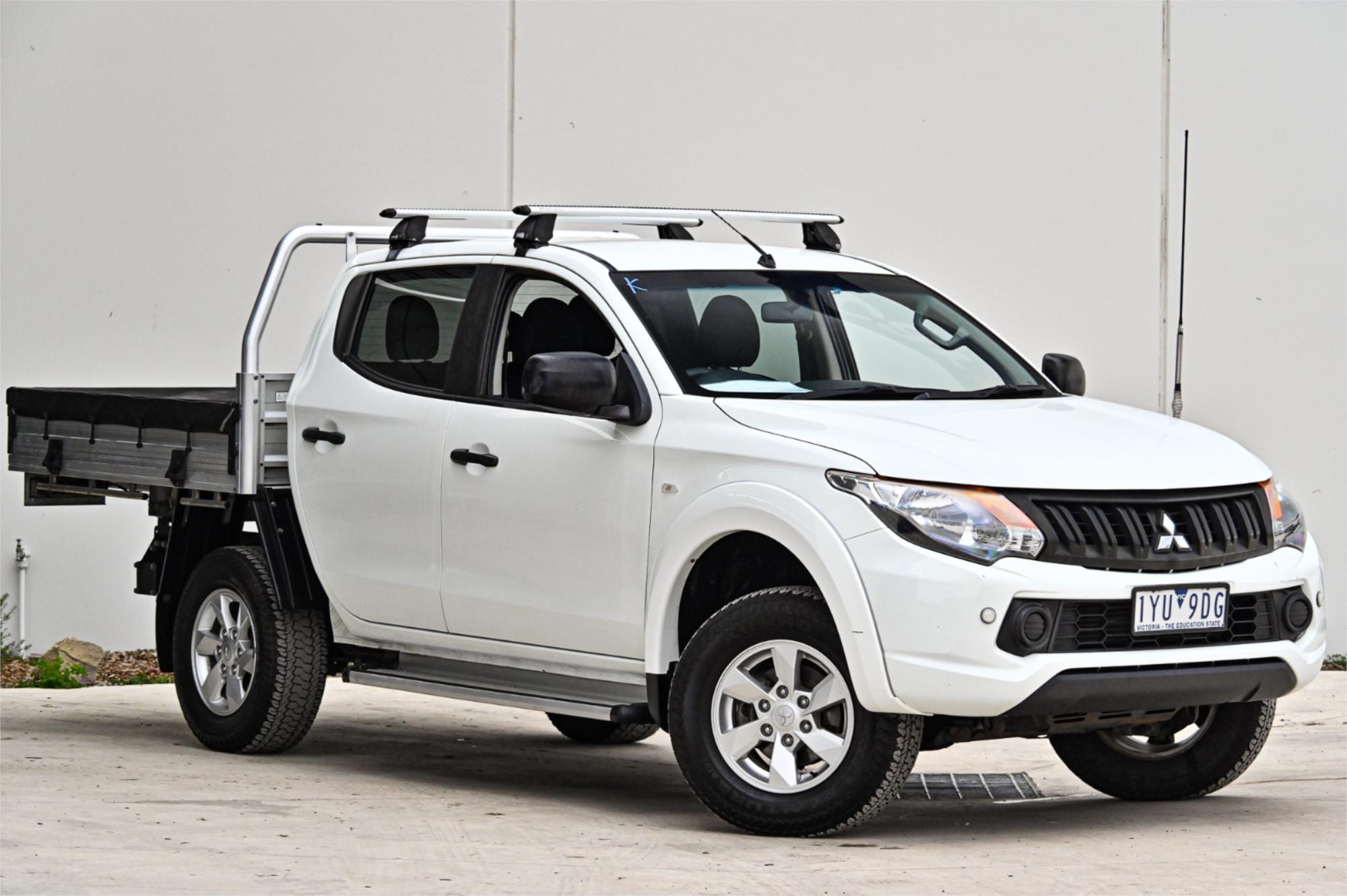 2018 MITSUBISHI TRITON MQ MY18 GLX (4x4) 6 SP MANUAL DUAL CAB UTILITY