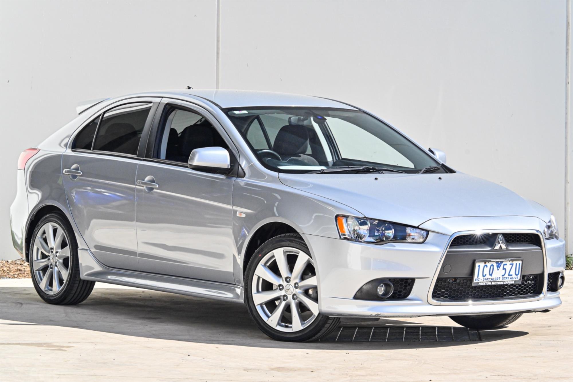 2014 MITSUBISHI LANCER CJ MY15 GSR SPORTBACK CVT AUTO 6 SP SEQUENTIAL 5D HATCHBACK