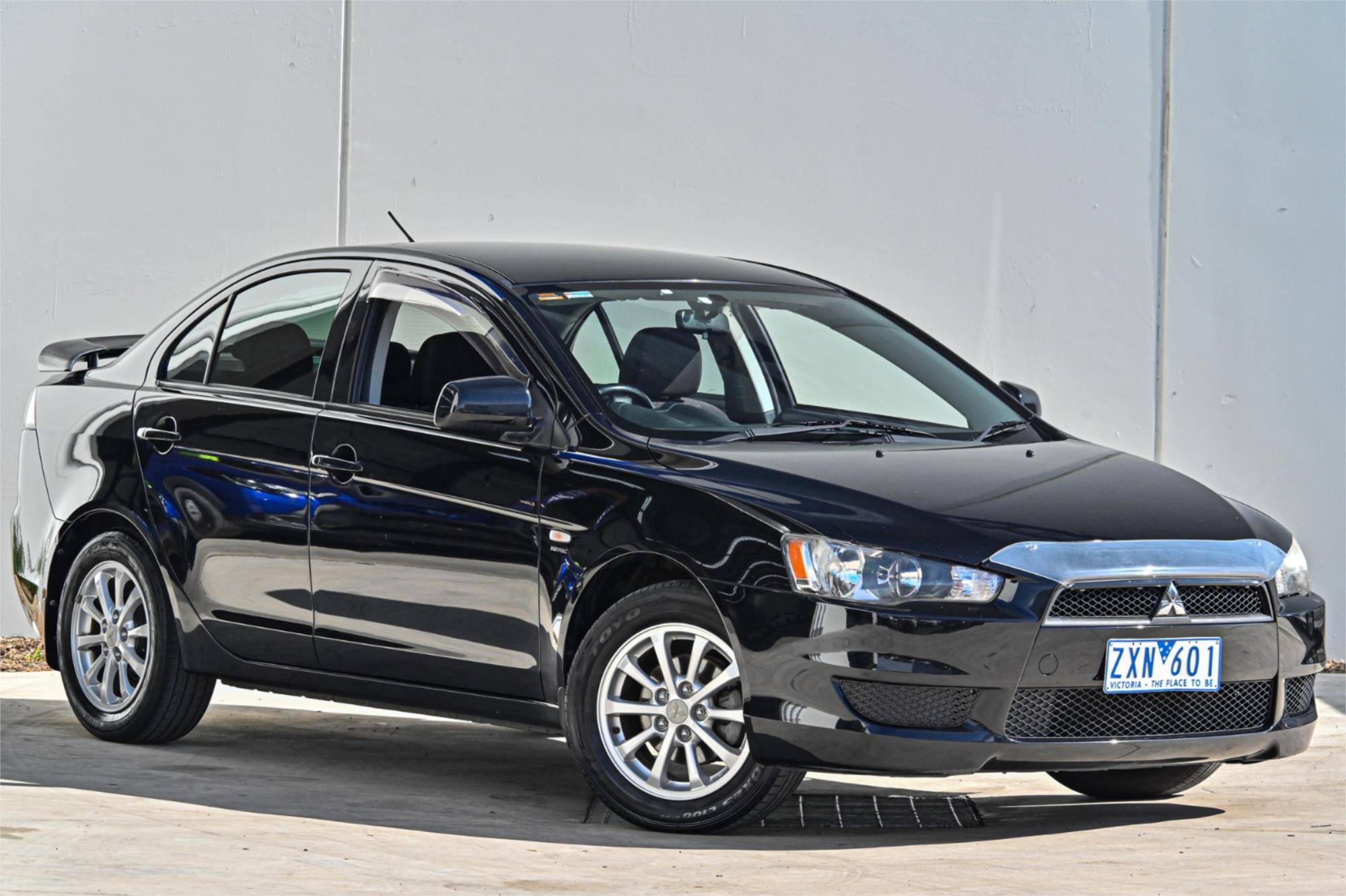 2010 MITSUBISHI LANCER CJ SX CONSTANTLY VARIABLE TRANSMISSION SEDAN