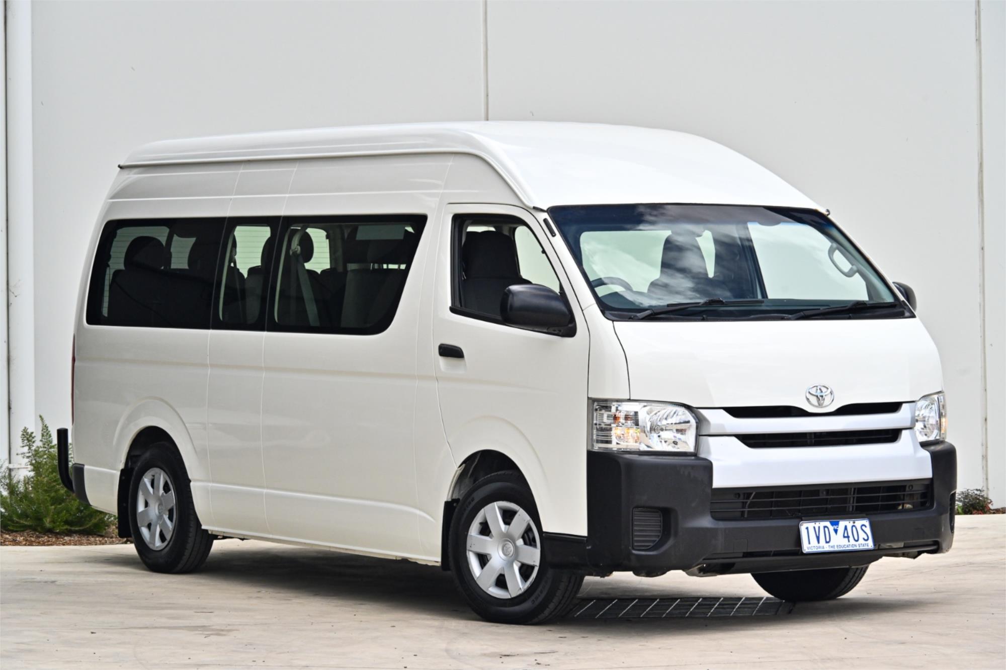 2014 TOYOTA HIACE TRH223R MY12 UPGRADE COMMUTER 4 SP AUTOMATIC BUS