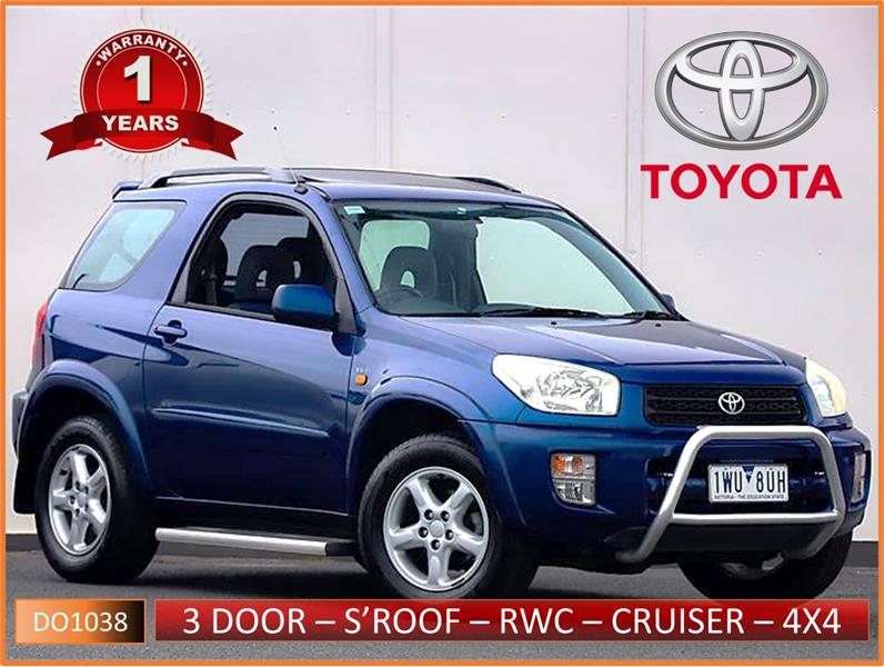 2002 TOYOTA RAV4 ACA20R CRUISER AUTOMATIC HARDTOP